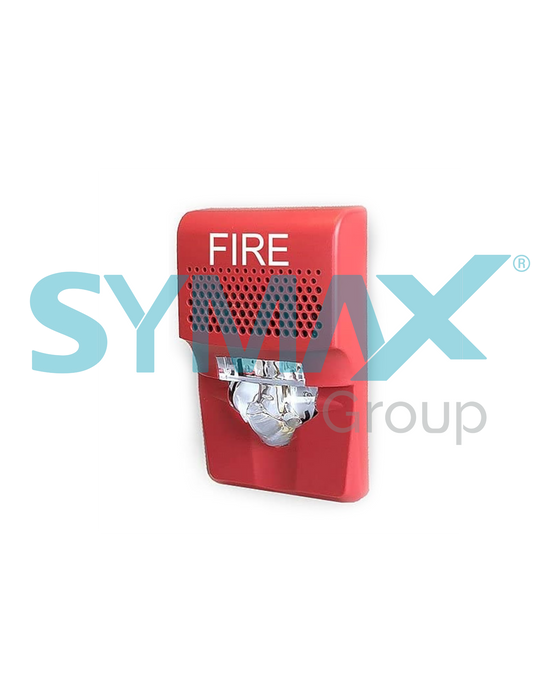 EG1AVRF || ALARME AUDIOVISUAL DE PAREDE VERMELHO - EDWARDS
