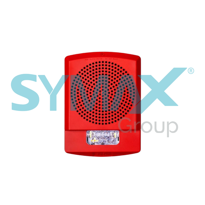 A Sirene Audiovisual Vermelha EATON (modelo ELMTSR) é um dispositivo projetado para montagem em parede, ideal para sinalização de alarmes e alertas visuais e sonoros em diversas aplicações. Este modelo substitui o MT-24MCW-FR, oferecendo uma solução robusta e eficiente.