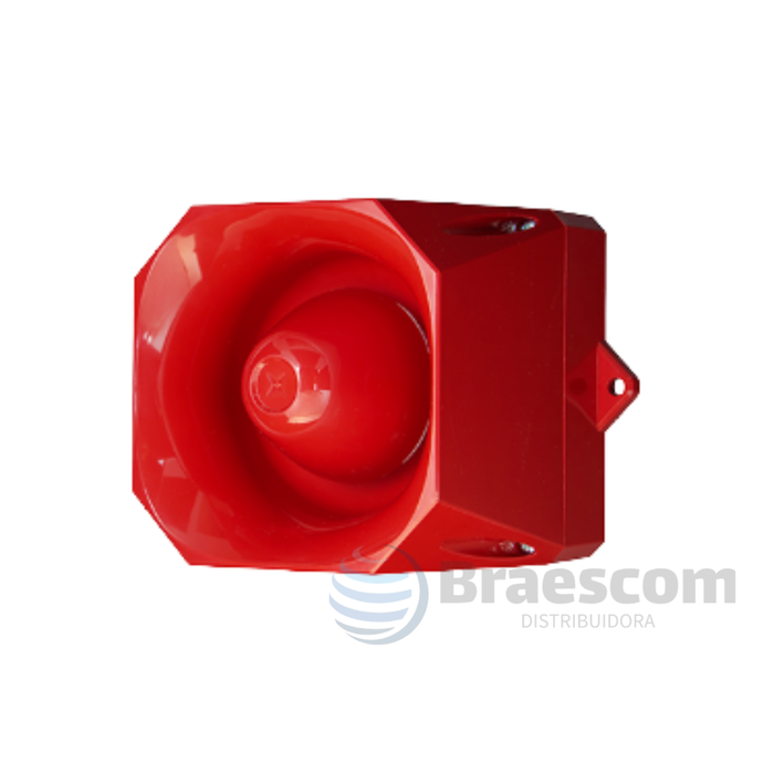 AS/S/115-230/R/120 || SINALIZADOR SONORO ASSERTA MAXI 110/220V VERMELHO - Eaton