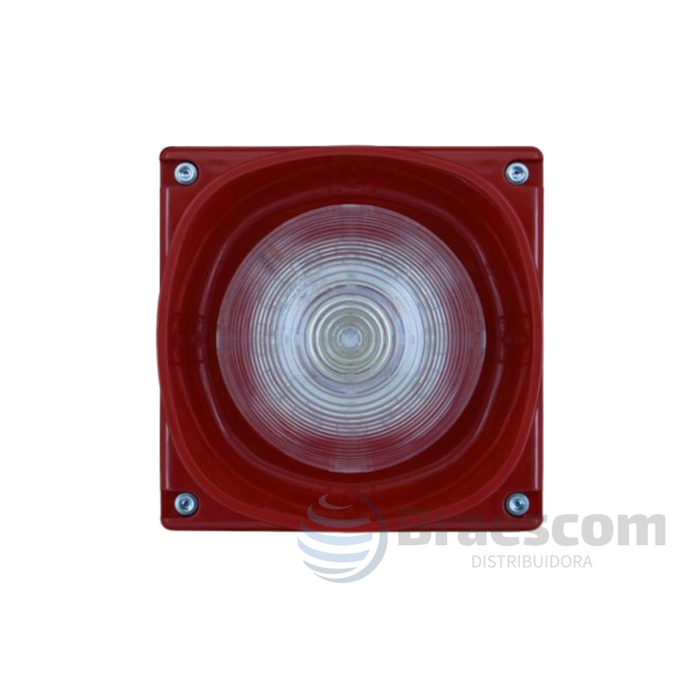 CASB393WP || ALARME AUDIOVISUAL ENDEREÇÁVEL BRANCO A PROVA DE TEMPO, IP66 - Eaton