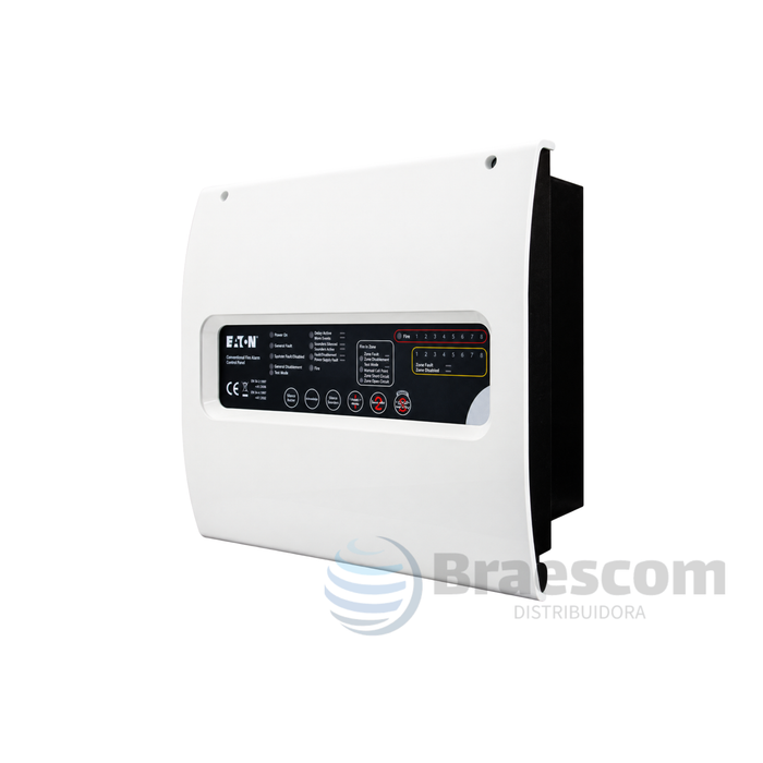 CF-400 || PAINEL CONVENCIONAL DE 4 ZONAS, COM BATERIA - Eaton