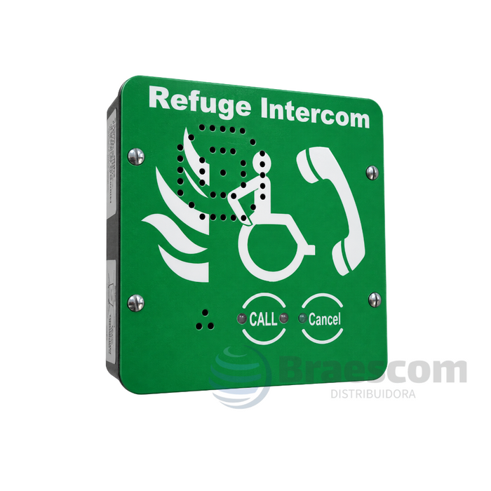 CFVCSHFG || VOCALL TELEFONE EMERGÊNCIA VERDE TYPE B SALIENTE - Eaton
