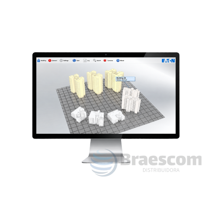 EFGVS11-PLUS || SOFTWARE GRÁFICO DE MONITORAÇÃO PARA ACIMA DE 10 CENTRAIS (VEM c/ INTERFACE EC0232 - Eaton