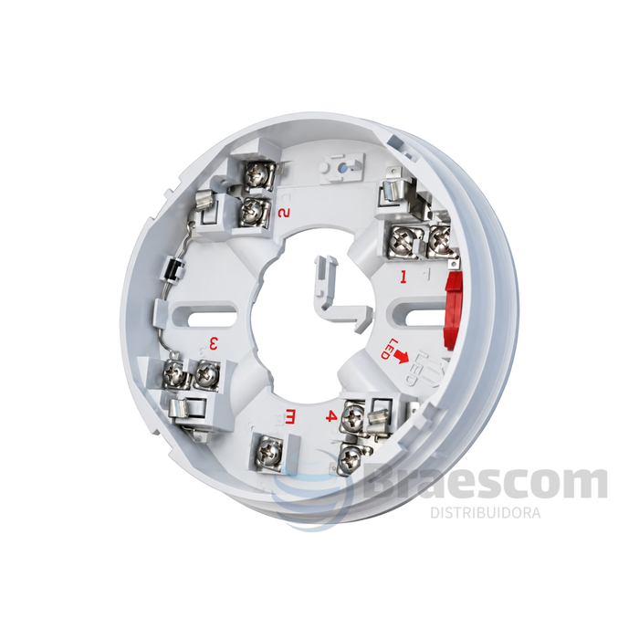 FXN520R || BASE CONVENCIONAL DE MONTAGEM PARA DETECTORES, COM RELÉ PARA CENTRAIS GAMA CF - Eaton