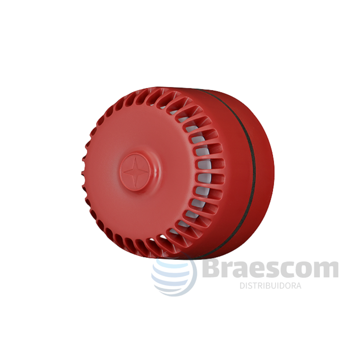 ROLP-R-S-3 || ALARME SONORO ROSHNI VERMELHA BASE BAIXA - Eaton