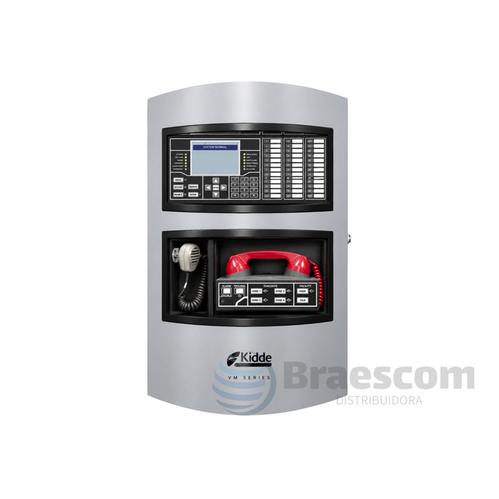 VM-1S || PAINEL DE CONTROLE DE ALARME DE INCÊNDIO - Kidde